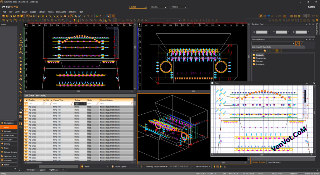 WYSIWYG Lighting R38 Professional Lighting Design and PreVisualization Software for Live Even...webp
