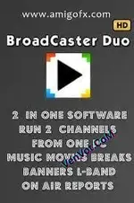 Amigofx BroadCaster Pro HD Software Download