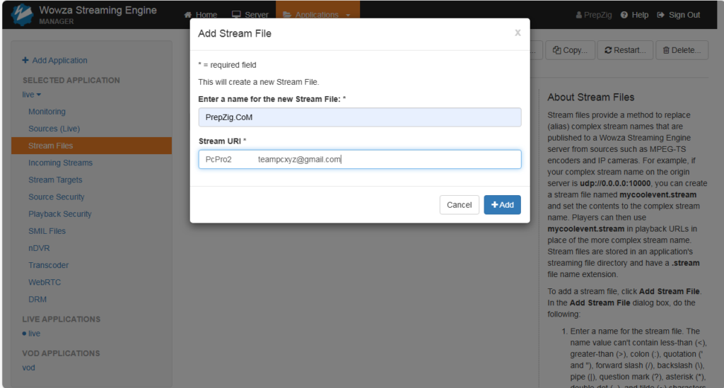 Wowza Streaming Engine 4.9.0+3 Download