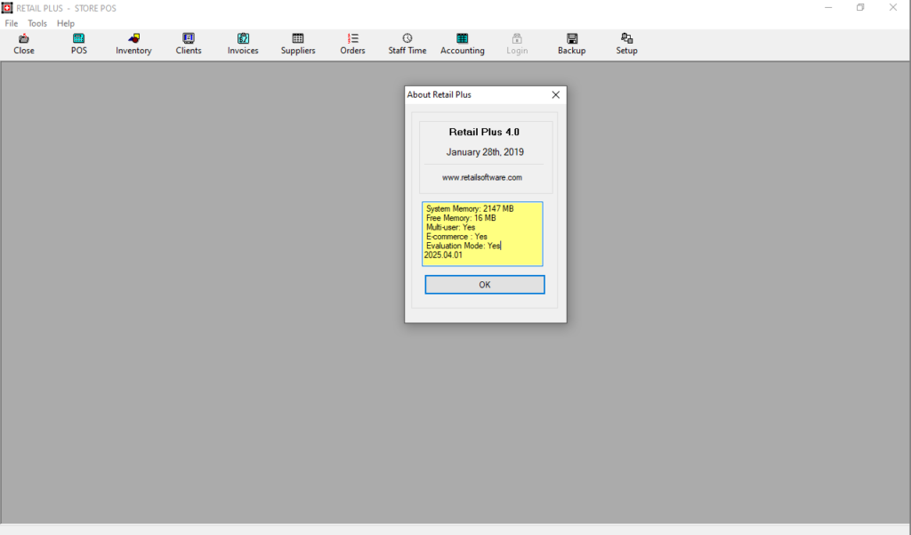 Retail Daddy POS Download Billing software